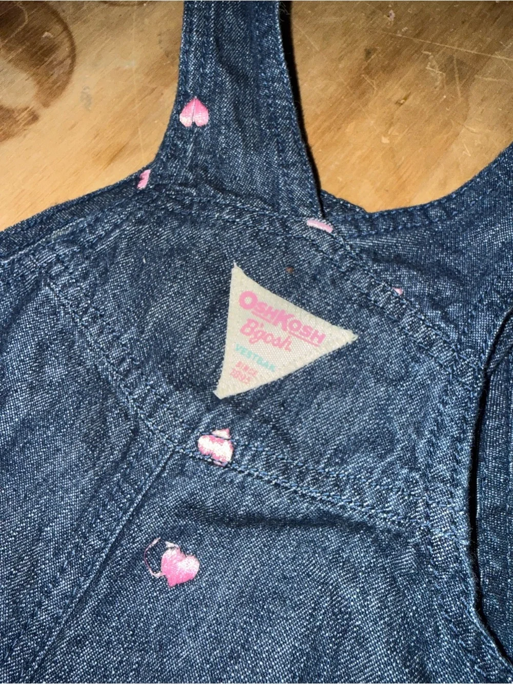 OshKosh B’gosh Baby Overalls w/ hearts